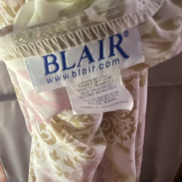 Blair Floral Pleated Midi Skirt Vintage - Picture 4 of 5